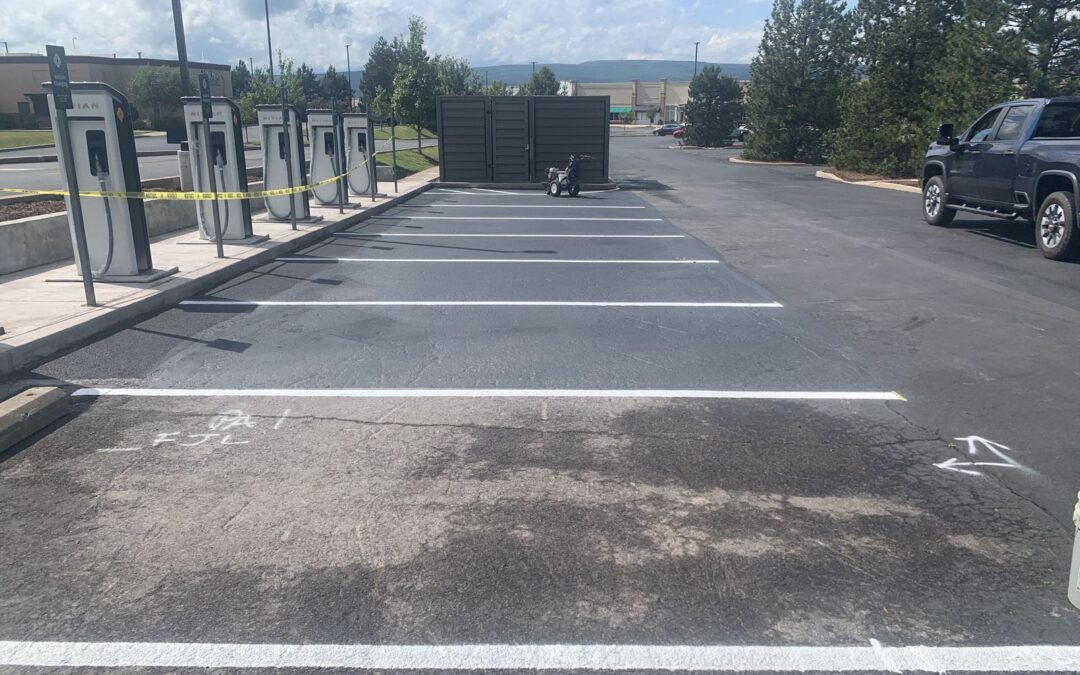 Rivian EV Charging Station Installation in Moosic, PA